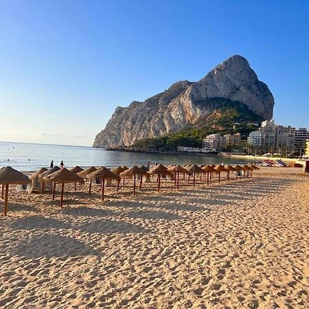 Apartamento Amplio Con 2 Dormitorios Y Vistas Al Mar Calpe Kültér fotó