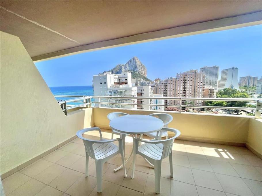 Apartamento Amplio Con 2 Dormitorios Y Vistas Al Mar Calpe Kültér fotó