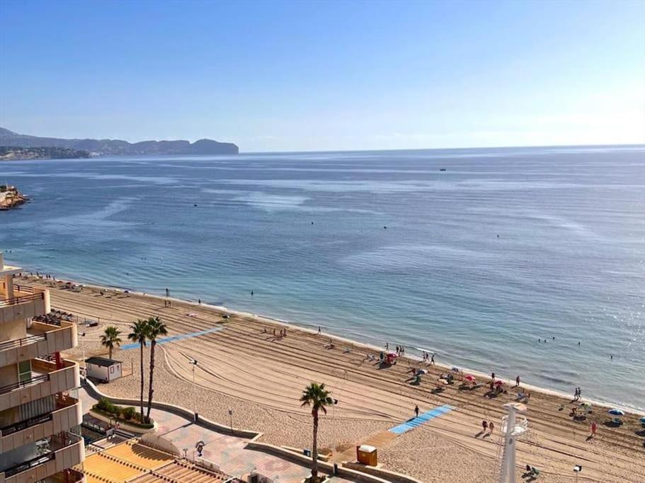 Apartamento Amplio Con 2 Dormitorios Y Vistas Al Mar Calpe Kültér fotó