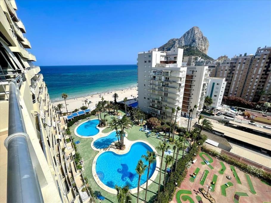 Apartamento Amplio Con 2 Dormitorios Y Vistas Al Mar Calpe Kültér fotó